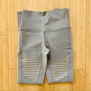 Alo Gravel Moto Airbrush HW Legging XS